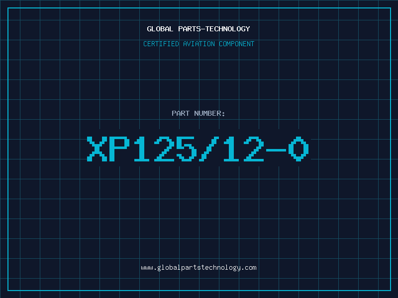 Aviation Part XP125/12-0