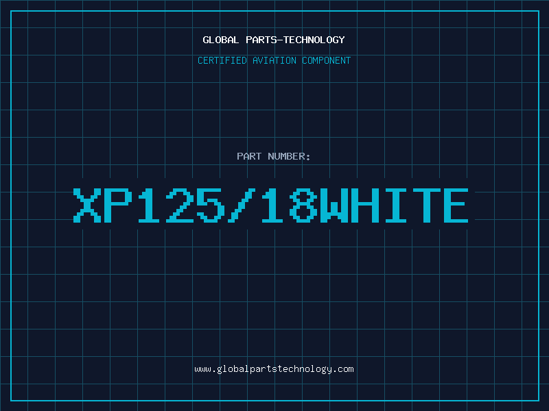 Aviation Part XP125/18WHITE