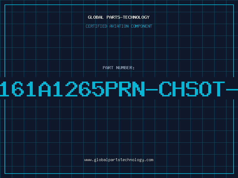 Aviation Part XP161A1265PRN-CHSOT-89