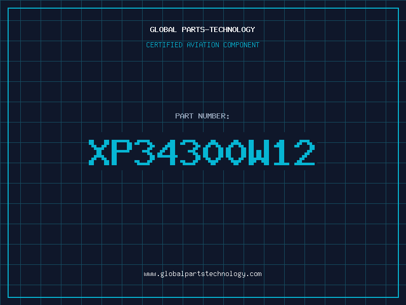 Aviation Part XP34300W12