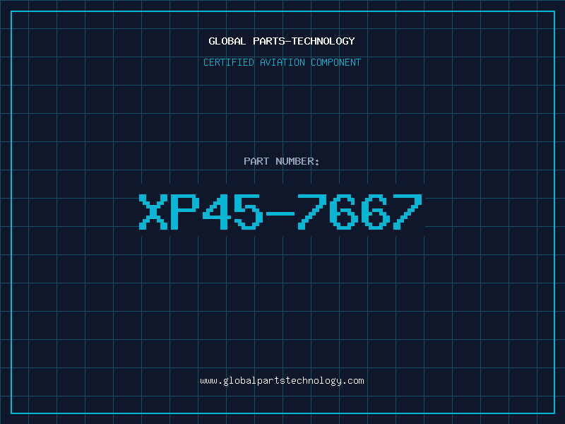 Aviation Part XP45-7667