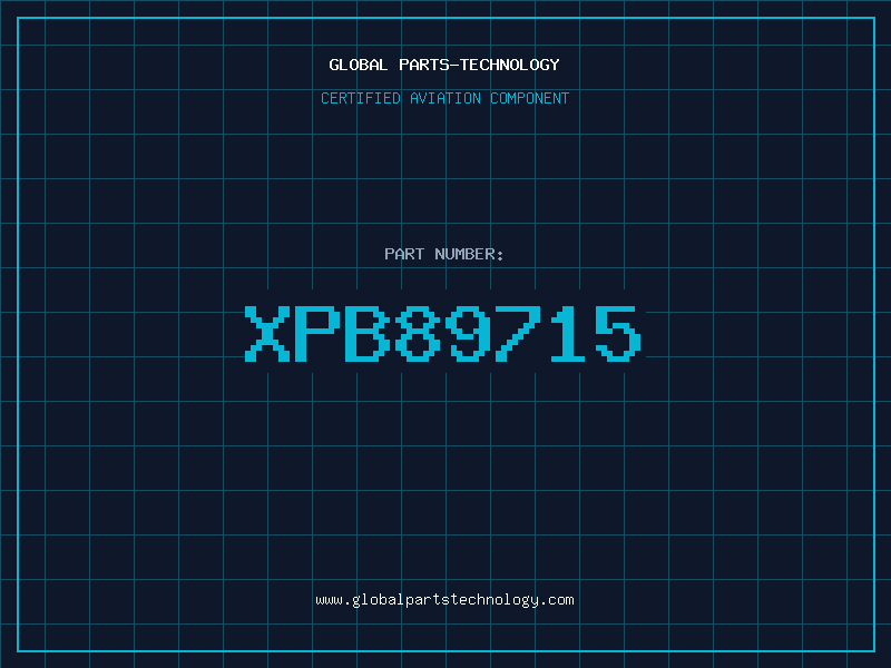 Aviation Part XPB89715
