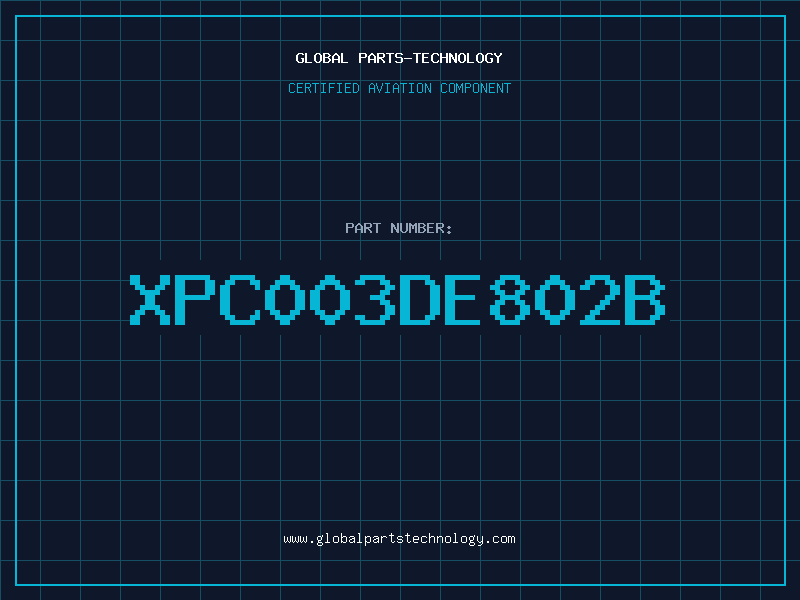 Aviation Part XPC003DE802B