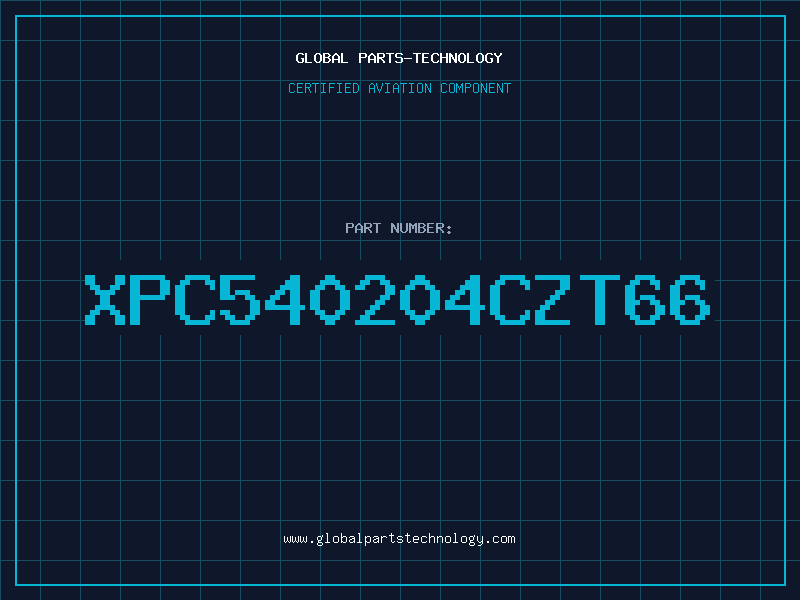 Aviation Part XPC540204CZT66
