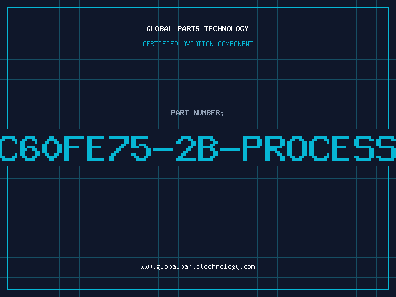 Aviation Part XPC60FE75-2B-PROCESSOR