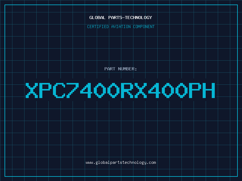 Aviation Part XPC7400RX400PH