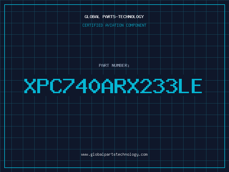 Aviation Part XPC740ARX233LE