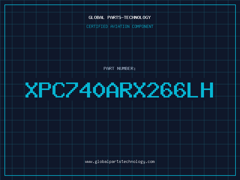 Aviation Part XPC740ARX266LH