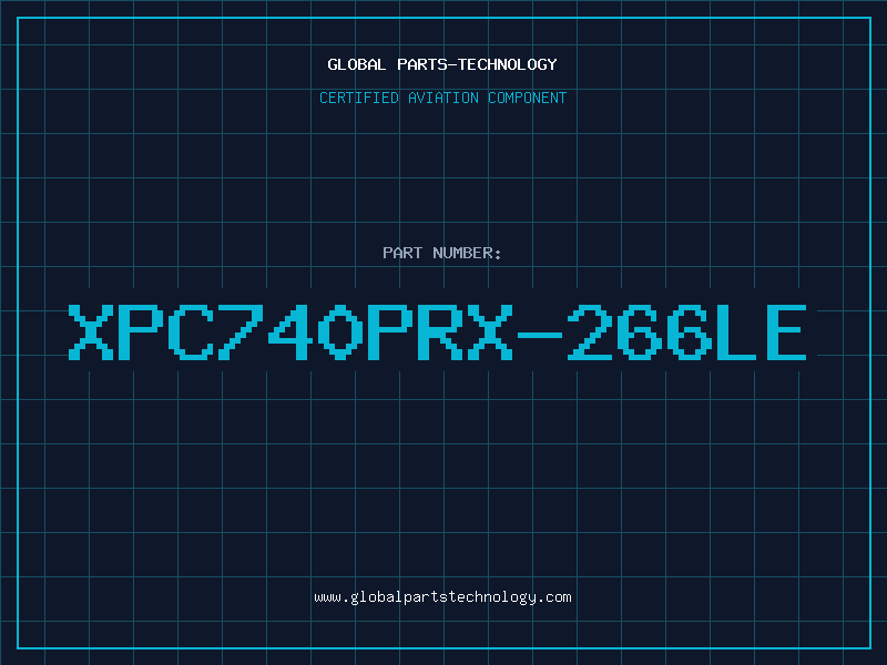Aviation Part XPC740PRX-266LE