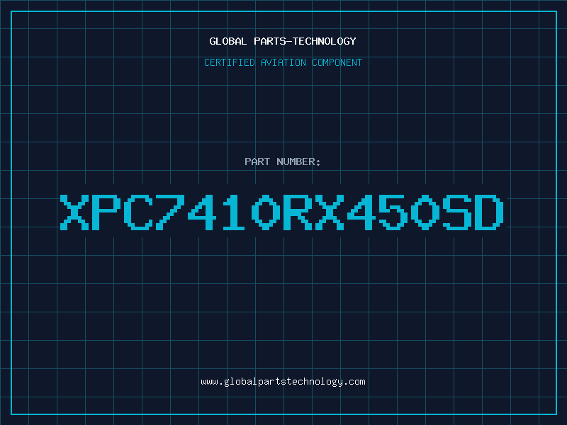 Aviation Part XPC7410RX450SD