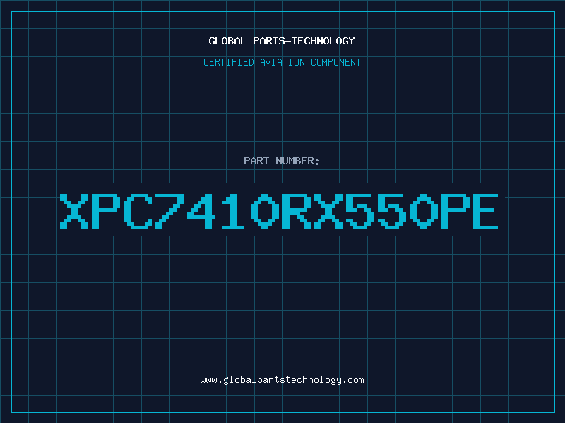 Aviation Part XPC7410RX550PE