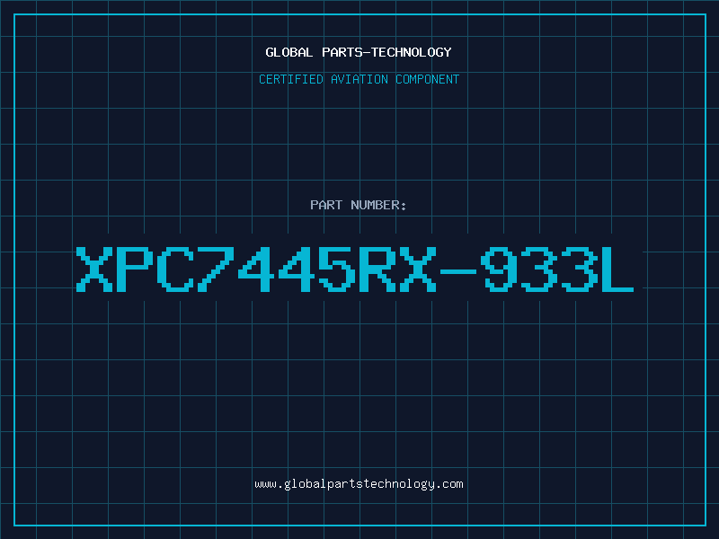 Aviation Part XPC7445RX-933L