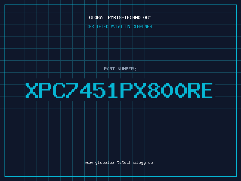 Aviation Part XPC7451PX800RE