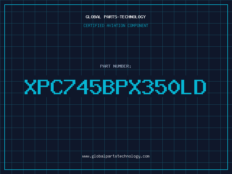 Aviation Part XPC745BPX350LD