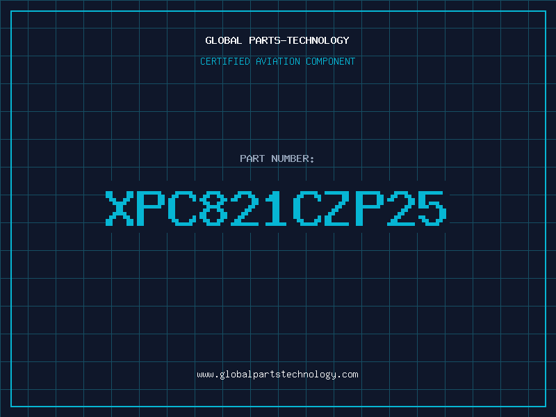 Aviation Part XPC821CZP25