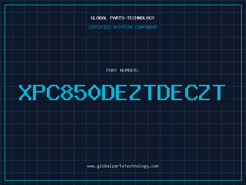 Aviation Part XPC850DEZTDECZT