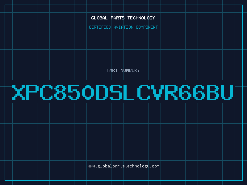 Aviation Part XPC850DSLCVR66BU