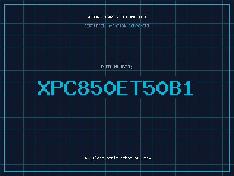 Aviation Part XPC850ET50B1