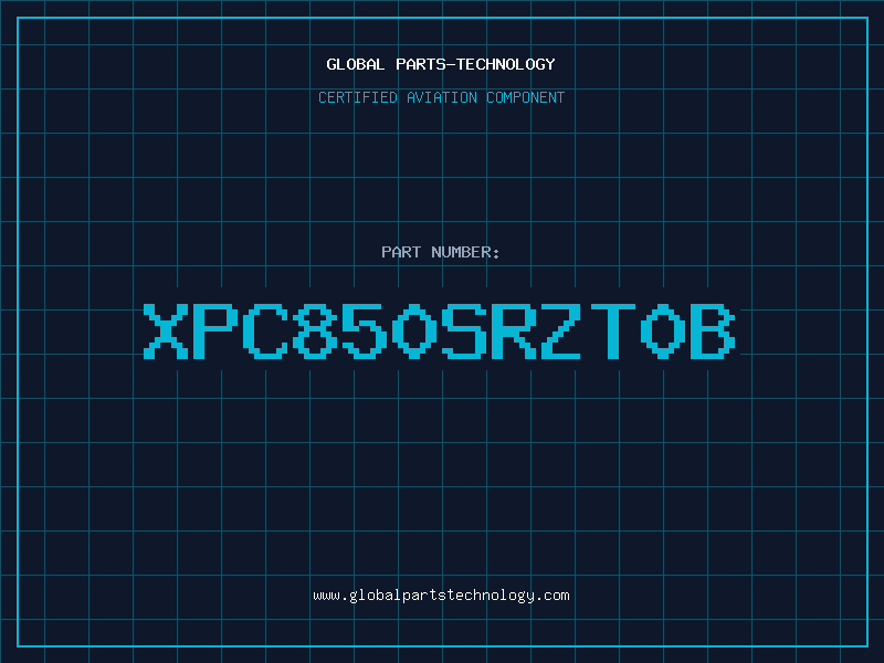 Aviation Part XPC850SRZT0B