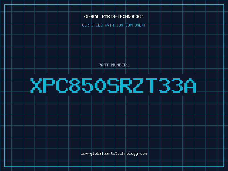 Aviation Part XPC850SRZT33A