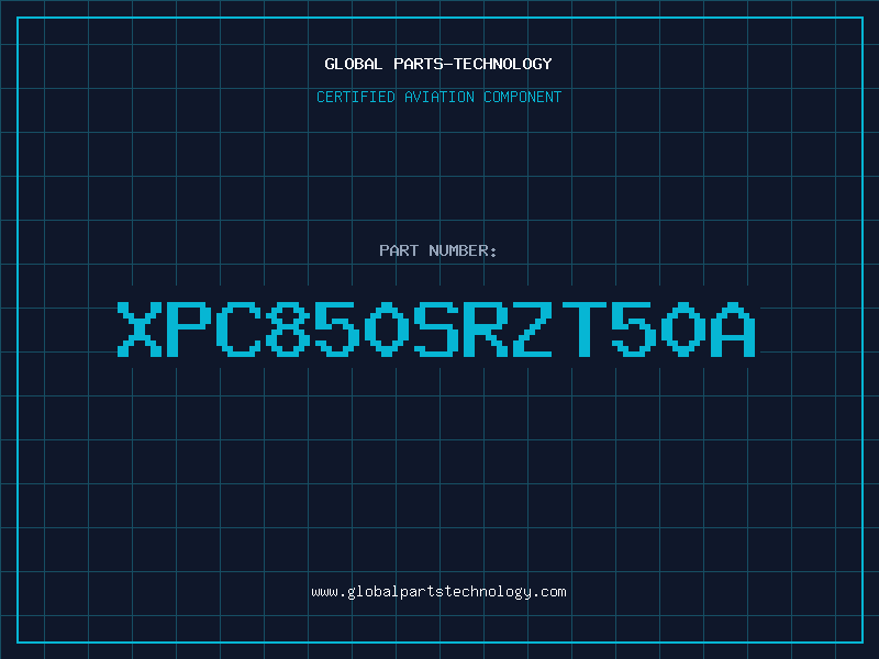 Aviation Part XPC850SRZT50A