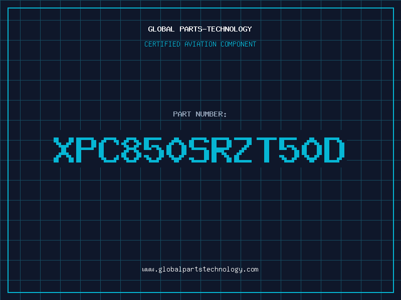 Aviation Part XPC850SRZT50D