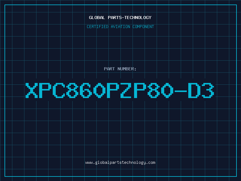 Aviation Part XPC860PZP80-D3