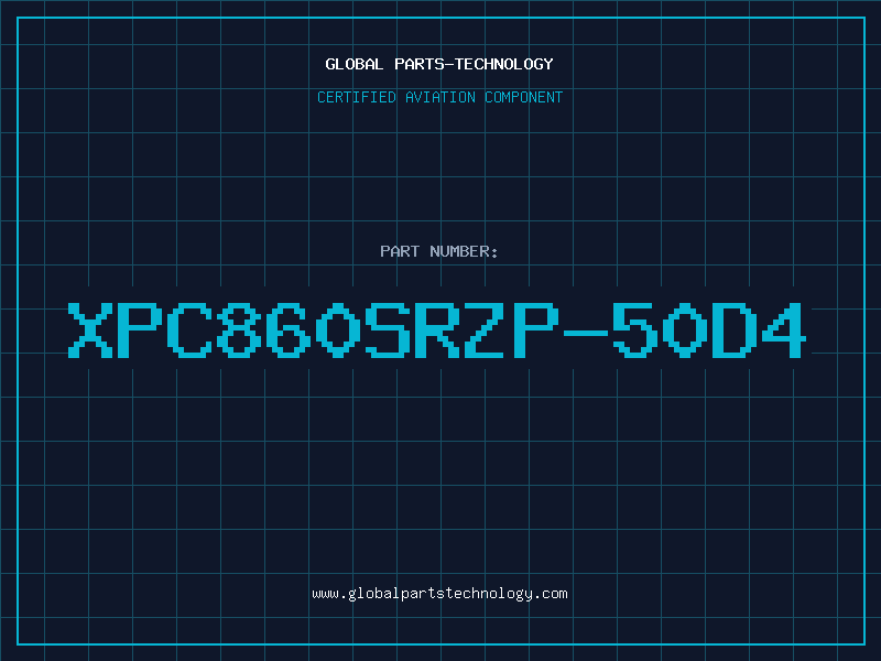 Aviation Part XPC860SRZP-50D4