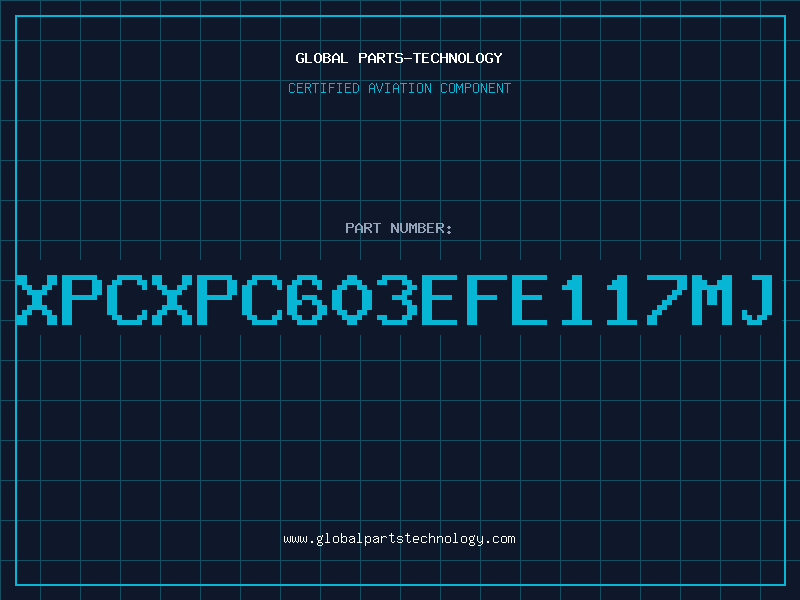 Aviation Part XPCXPC603EFE117MJ