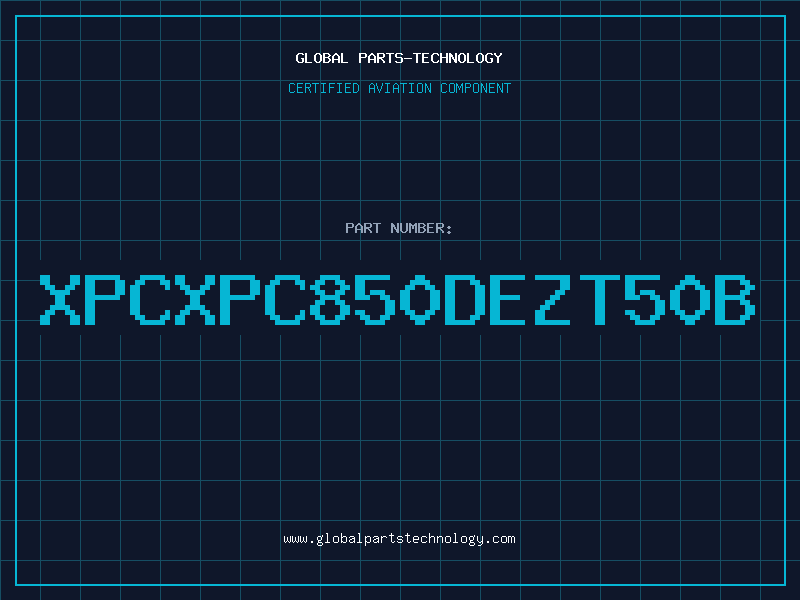 Aviation Part XPCXPC850DEZT50B