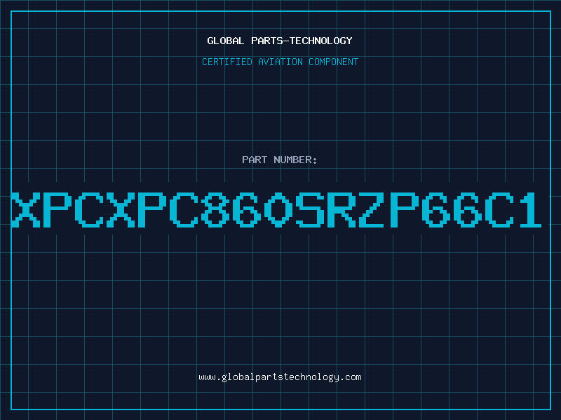 Aviation Part XPCXPC860SRZP66C1