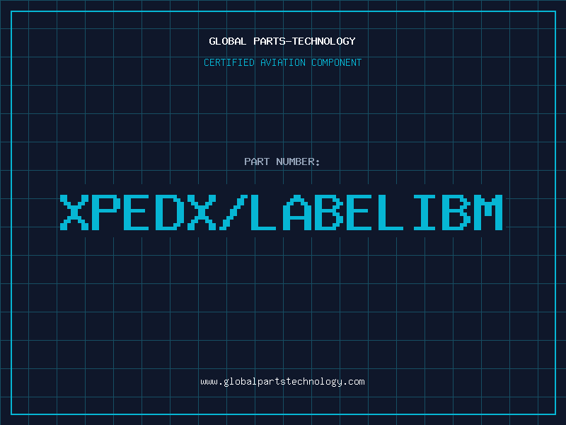 Aviation Part XPEDX/LABELIBM