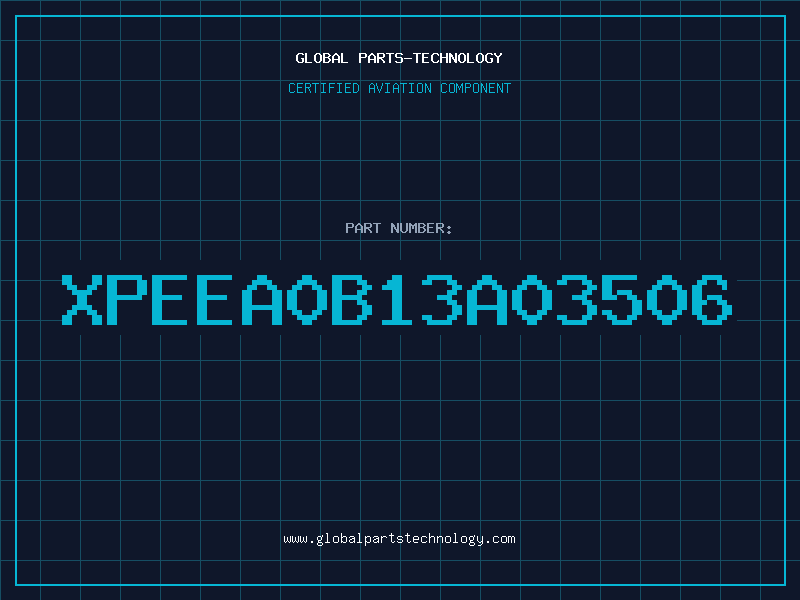 Aviation Part XPEEA0B13A03506