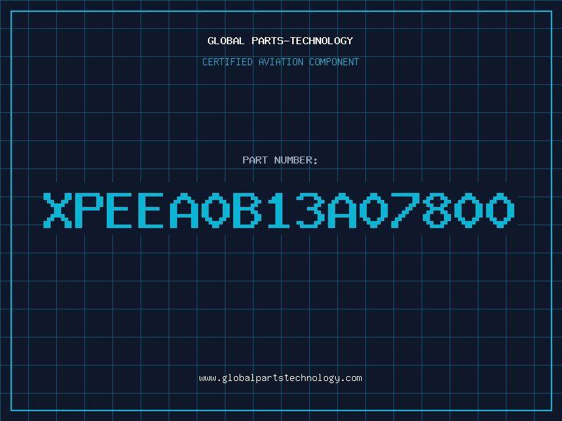 Aviation Part XPEEA0B13A07800