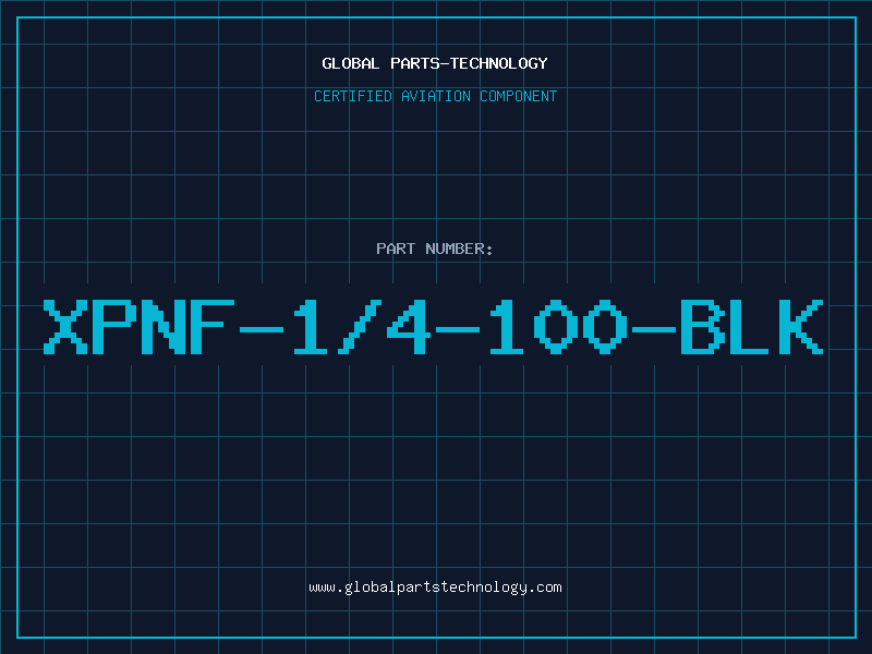 Aviation Part XPNF-1/4-100-BLK