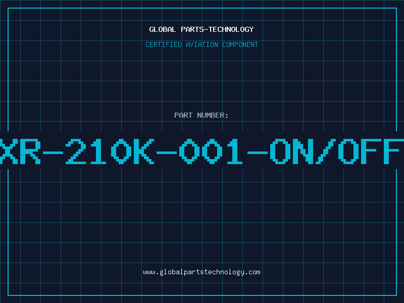 Aviation Part XR-210K-001-ON/OFF