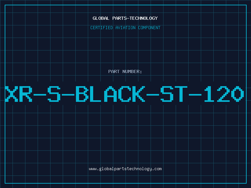 Aviation Part XR-S-BLACK-ST-120
