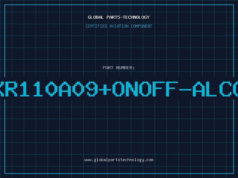 Aviation Part XR110A09+ONOFF-ALCO