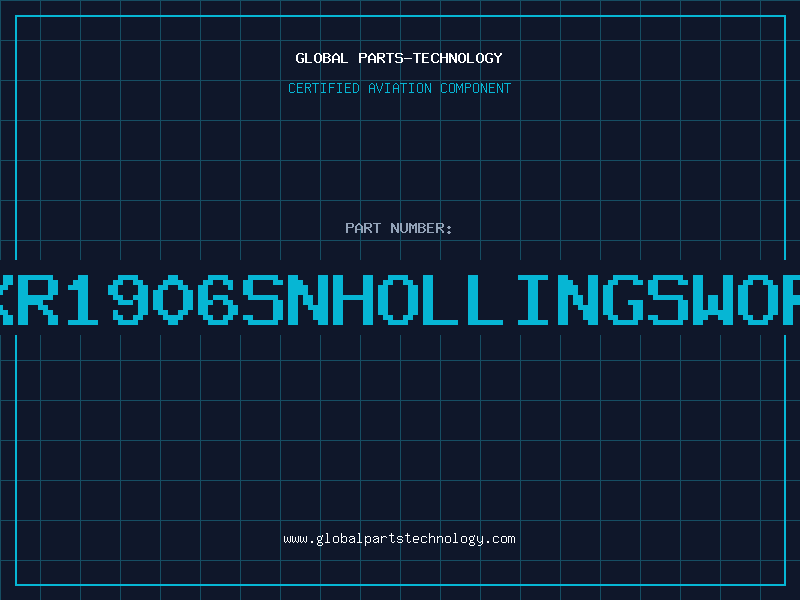 Aviation Part XR1906SNHollingswor