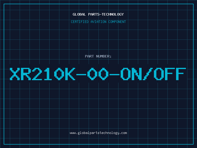 Aviation Part XR210K-00-ON/OFF