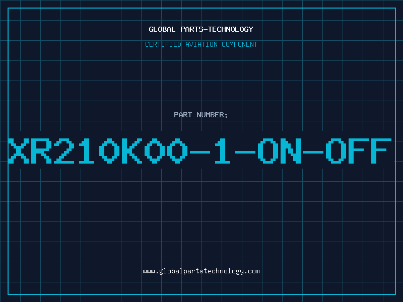 Aviation Part XR210K00-1-ON-OFF