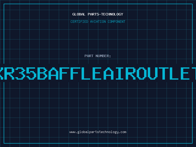 Aviation Part XR35BAFFLEAIROUTLET