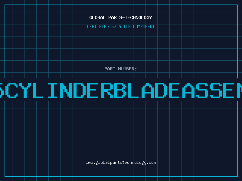 Aviation Part XR35CYLINDERBLADEASSEMBLY