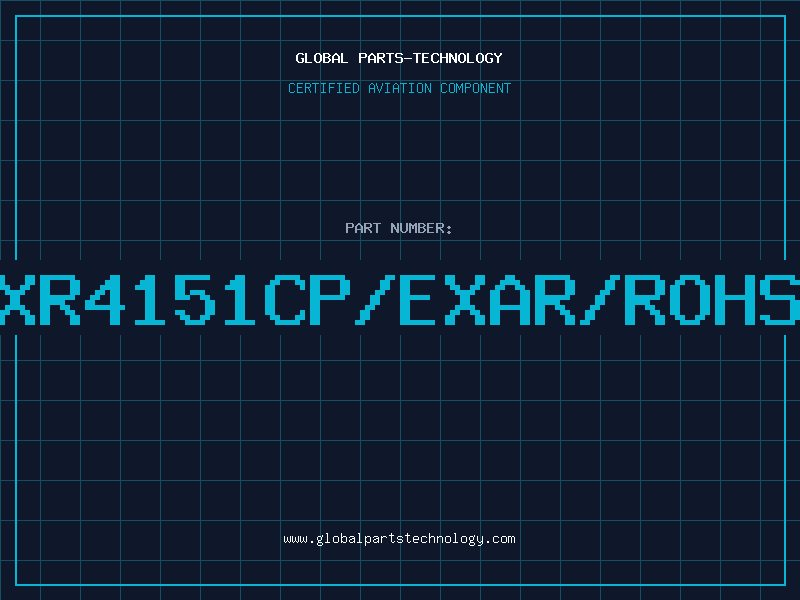Aviation Part XR4151CP/EXAR/ROHS