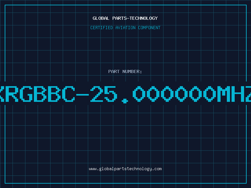 Aviation Part XRGBBC-25.000000MHZ