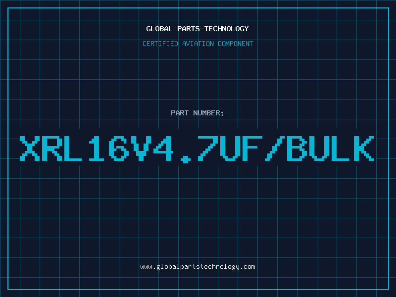 Aviation Part XRL16V4.7UF/BULK