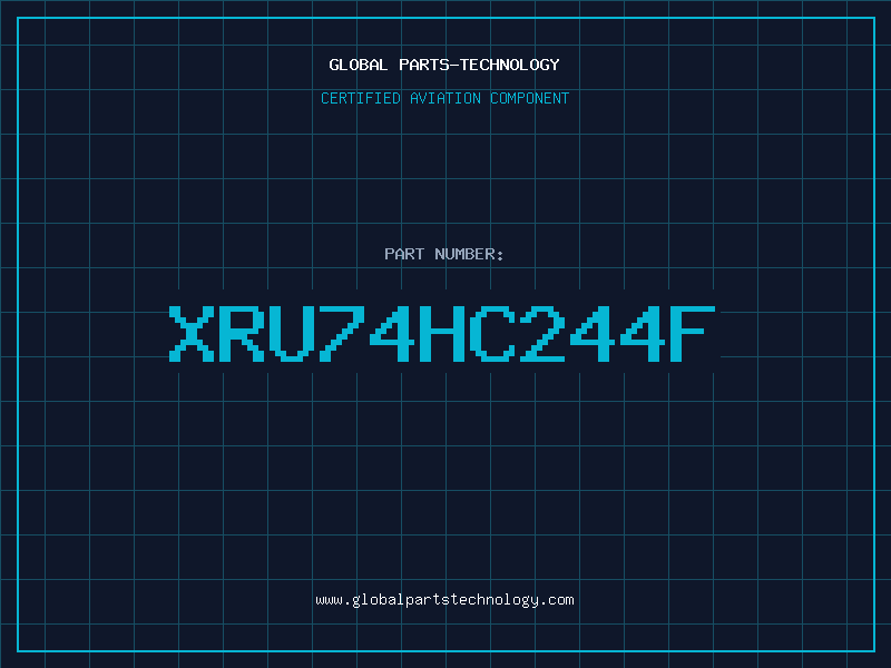 Aviation Part XRU74HC244F