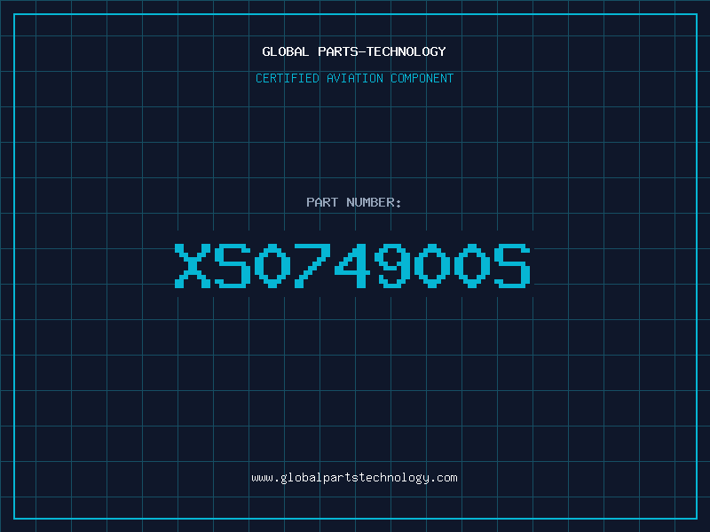 Aviation Part XS074900S