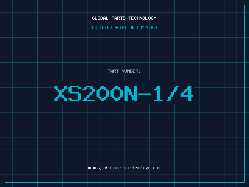 Aviation Part XS200N-1/4