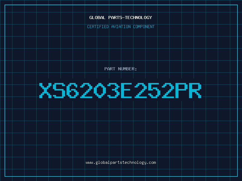 Aviation Part XS6203E252PR